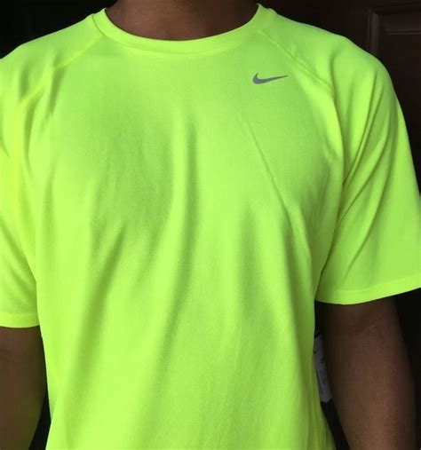 nike tshirt herren neon gelb
